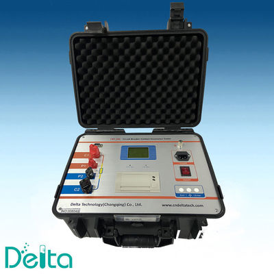 CRT 100A 200A Automatic Switch Tester Three Phase Loop Contact Resistance Testing Equipment