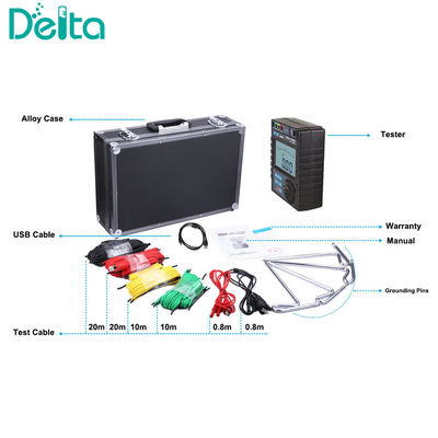 ETCR-3000B Digital Dual-Clamp Leakage Current Ground Earth Resistance Tester